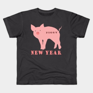 Piggy New Year Kids T-Shirt